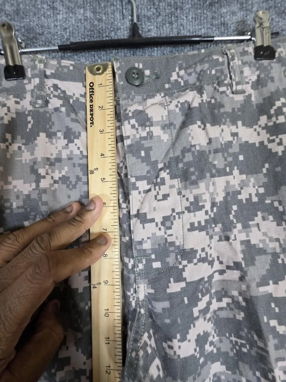 Propper Army Combat Uniform Pants Mens Medium Short ACU Camo Flame Resistant